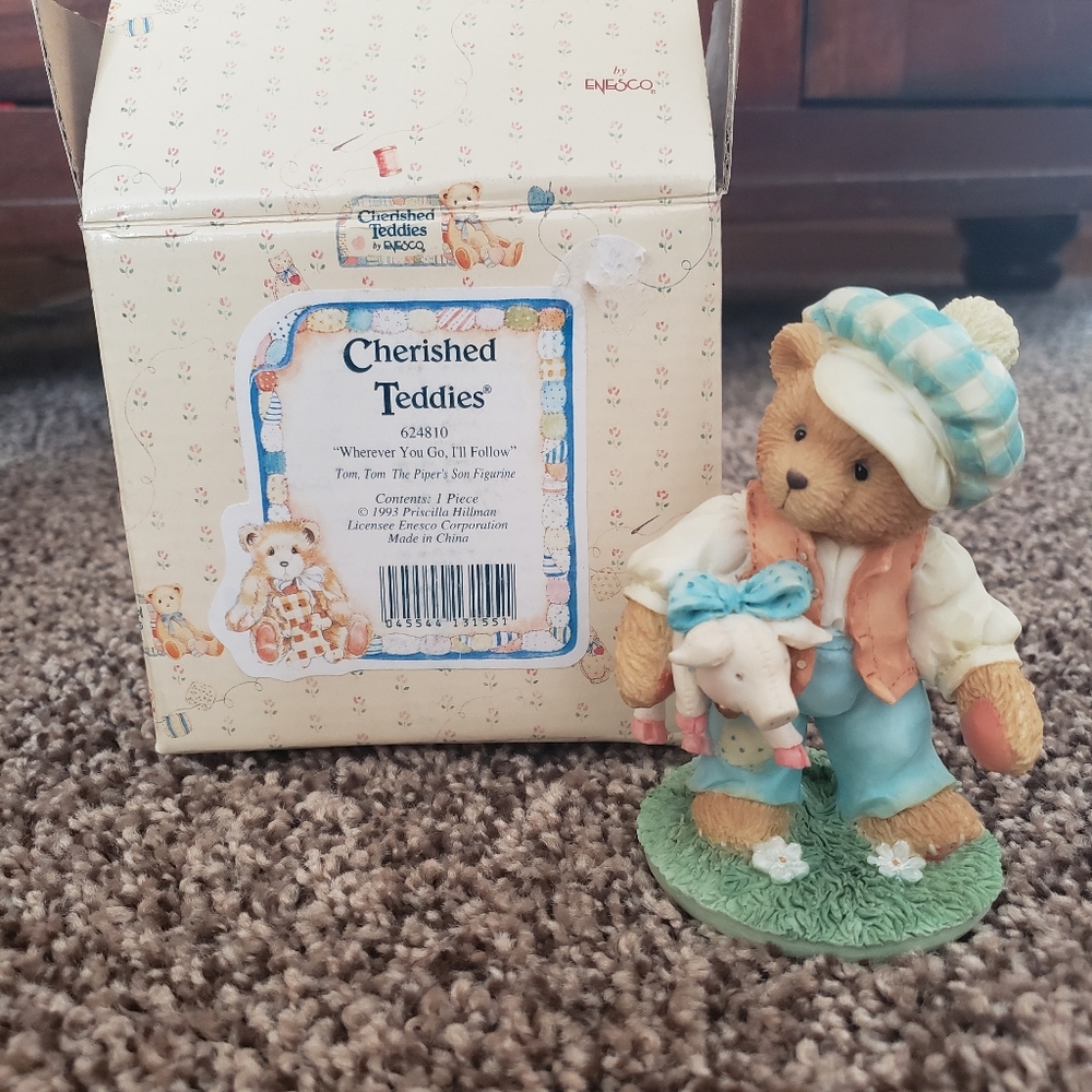 Cherished Teddies "Tom Tom"